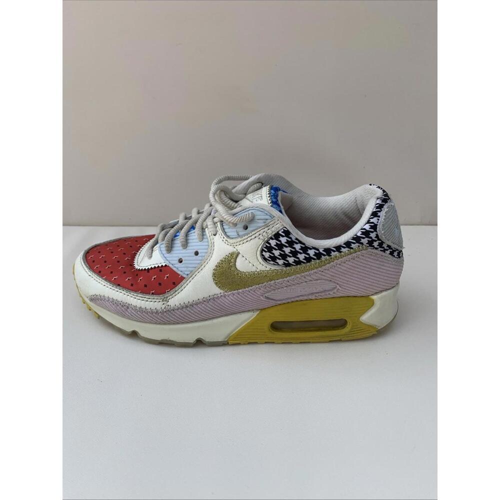 Nike Air Max 90 Patchwork Women's Size 8.5 Multicolor DM8075-100 NoLid
